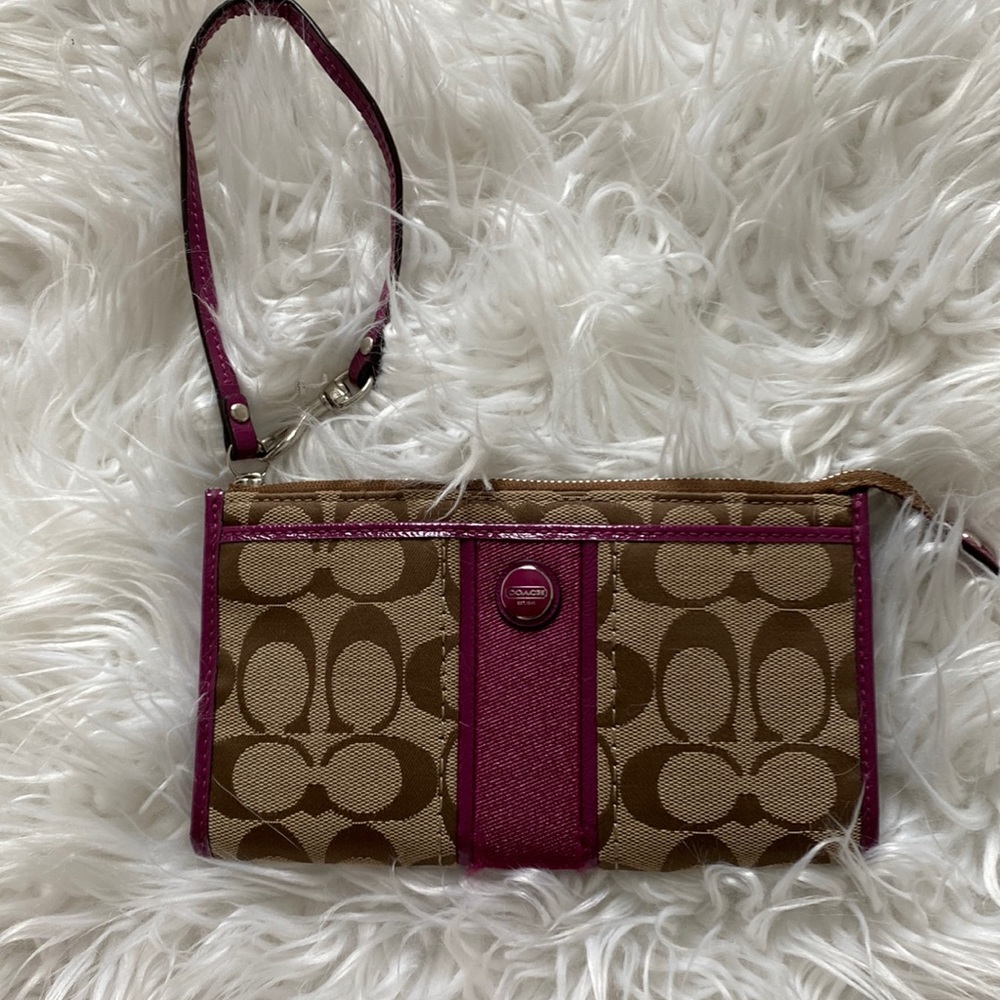 Coach wristlet